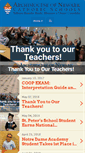 Mobile Screenshot of catholicschoolsnj.org